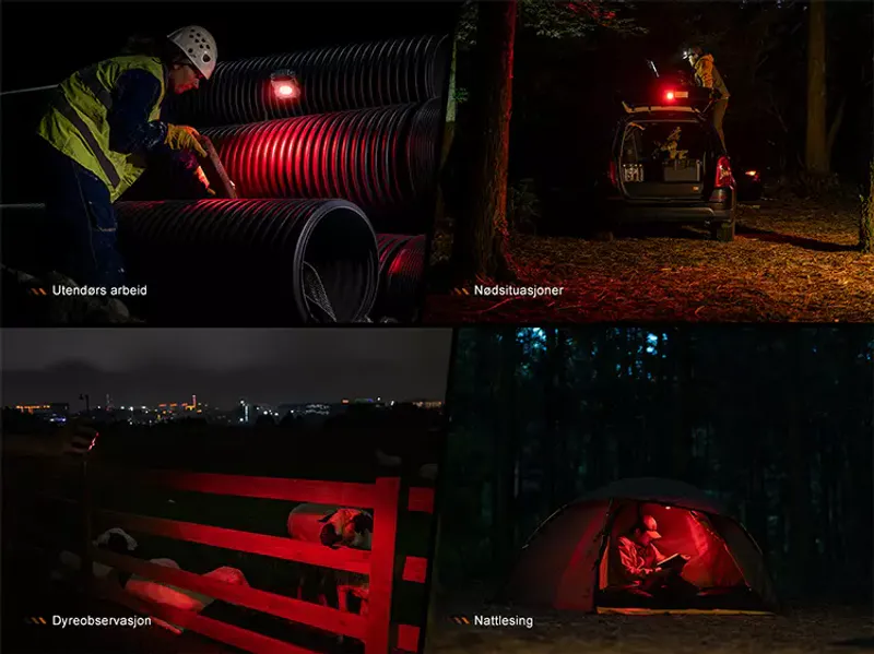 Fenix CL27R lanterne multifunksjonell lykt grønn