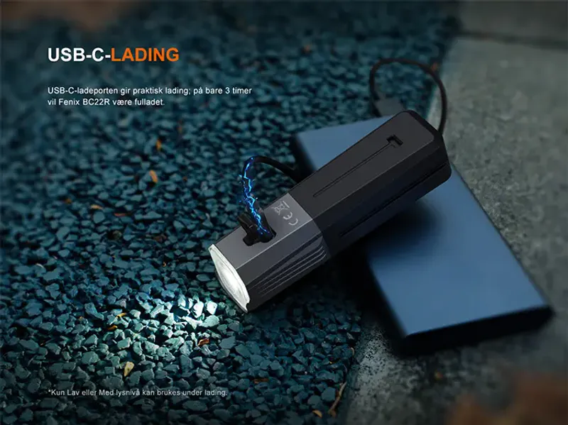 Fenix sykellykt BC22R 1400LM