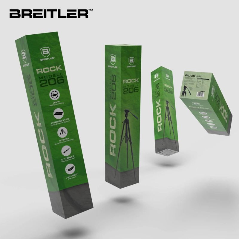 Breitler rock 163 stativ aluminium tripod