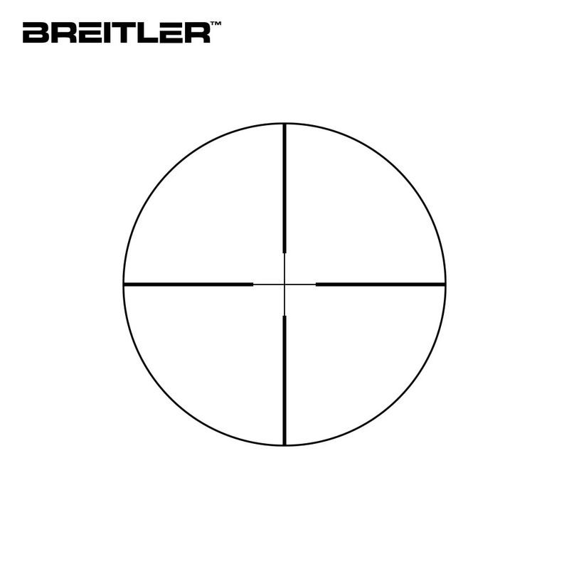 Breitler sport 3-9x44 30mm trådkors/duplex riflekikkert